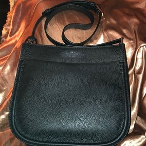 KATE SPADE NEW YORK BLACK 100% COW LEATHER BAG